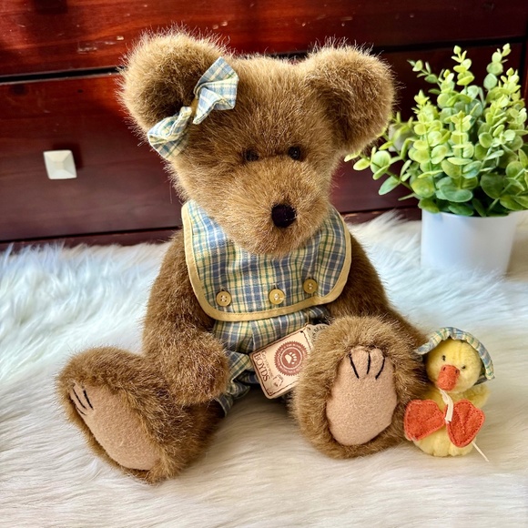 Boyds Bears Macy Sunbeary Plush Bear With Duckie Outfit Best Dressed - Picture 1 of 14